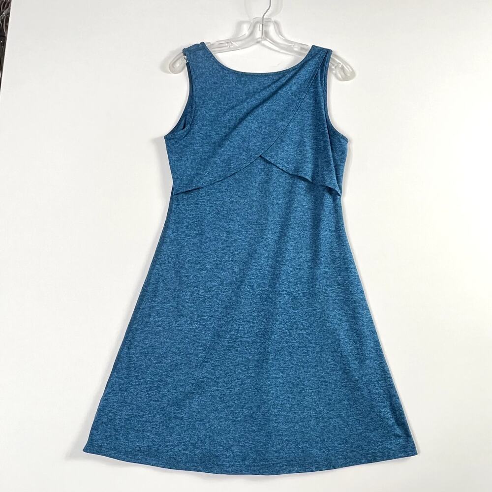 Patagonia W's Sleeveless Seabrook Dress Big Sur Blue Womens Small - Picture 4 of 11